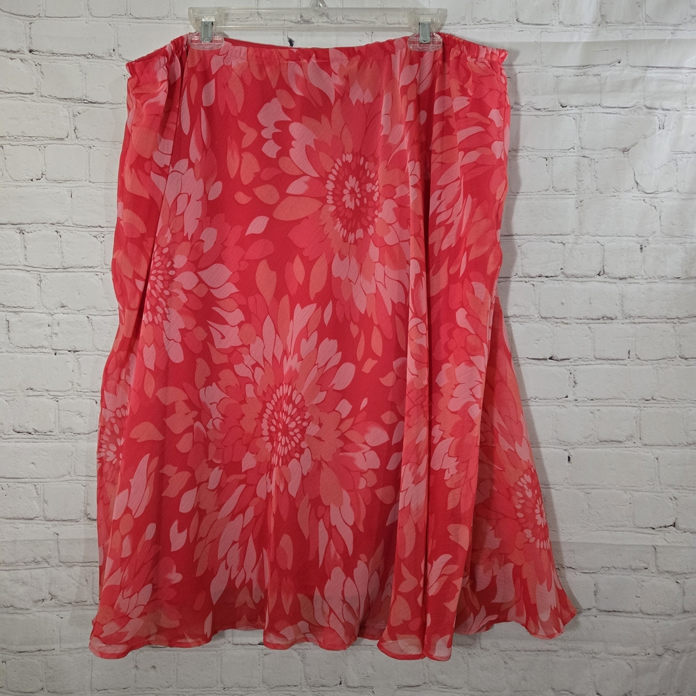 Vtg Y2K Chiffon Fairy Skirt Plus Sz 24 Layered Fairy Romantic Ethereal SoftGirl
